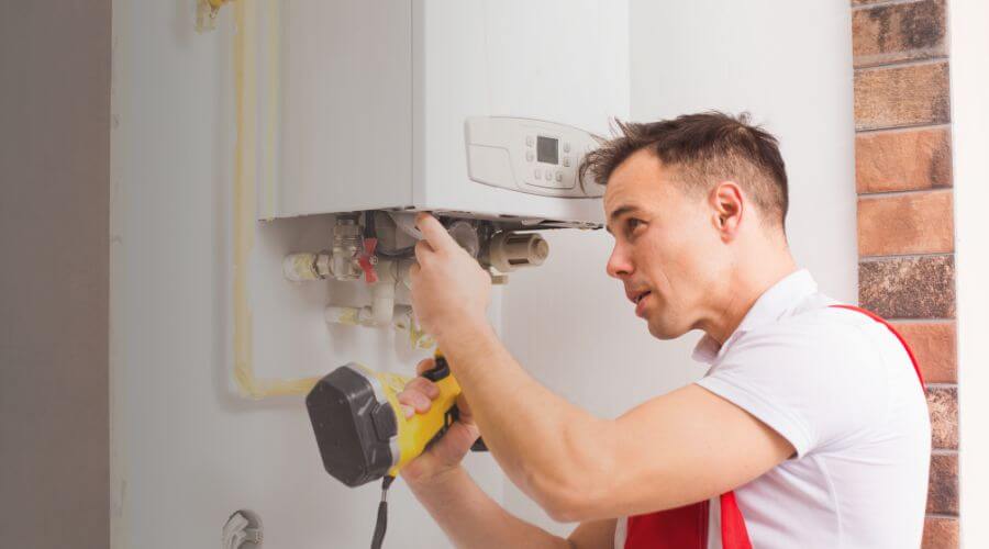 Local tankless water heater installation in Chatom, AL